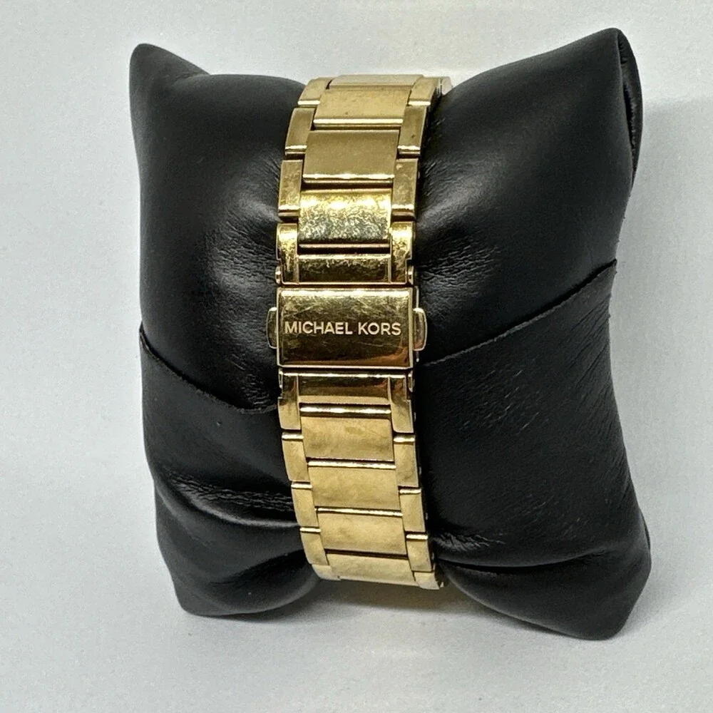 Michael Kors Parker MK5354 Women Gold Stainless Steel Analog Quartz Watch HME551
